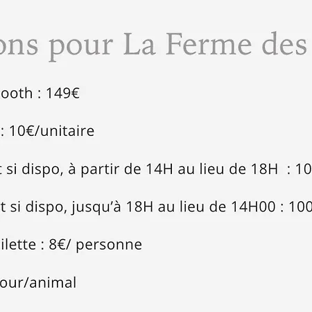 La Ferme Des Pommes 別荘 *